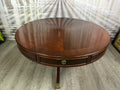 GROSSER VINTAGE BEISTELLTISCH ENGLAND SHERATON MAHAGONI 20 TES JHDT