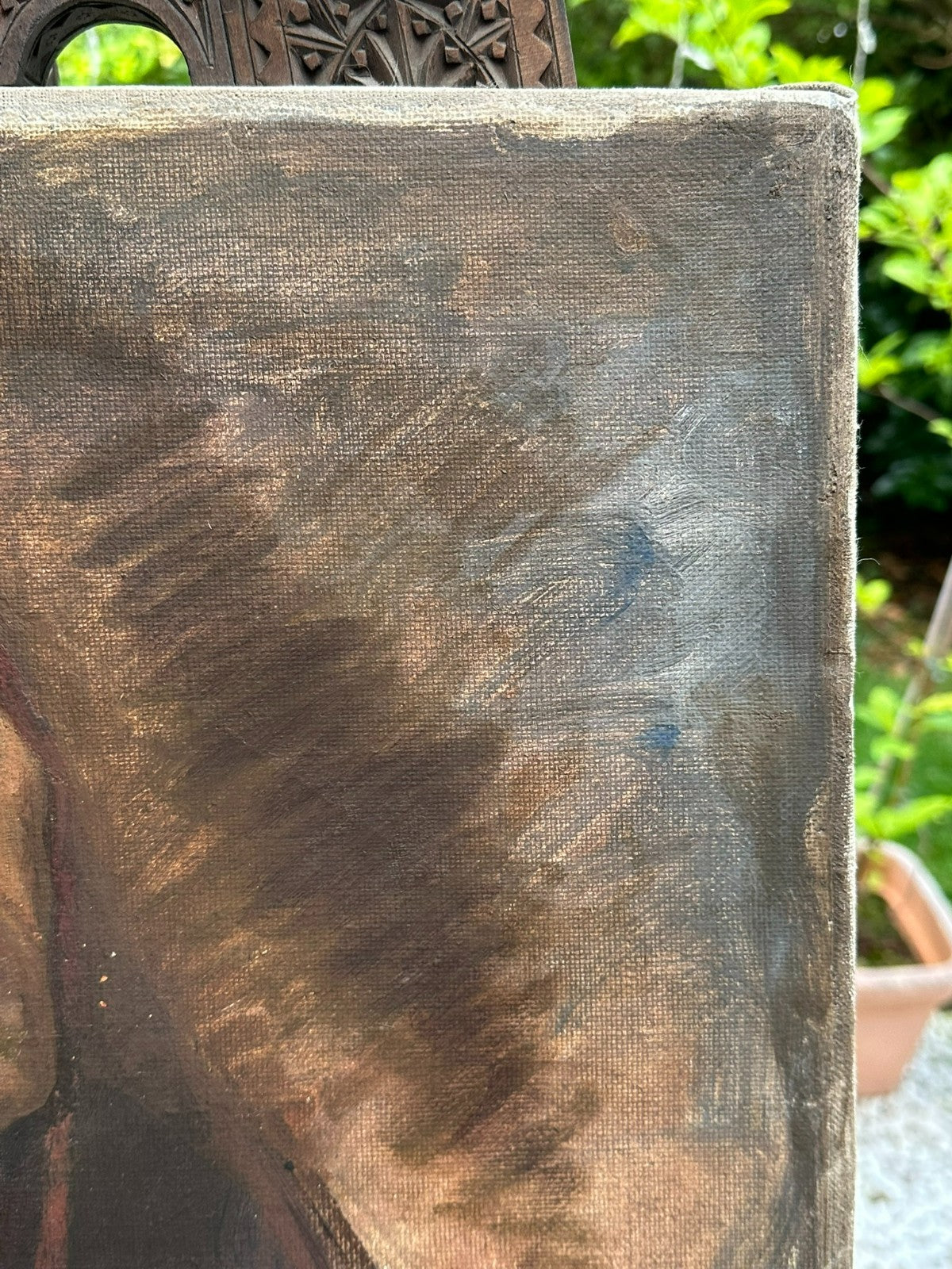 Altes Ölgemälde Portrait einer Frau