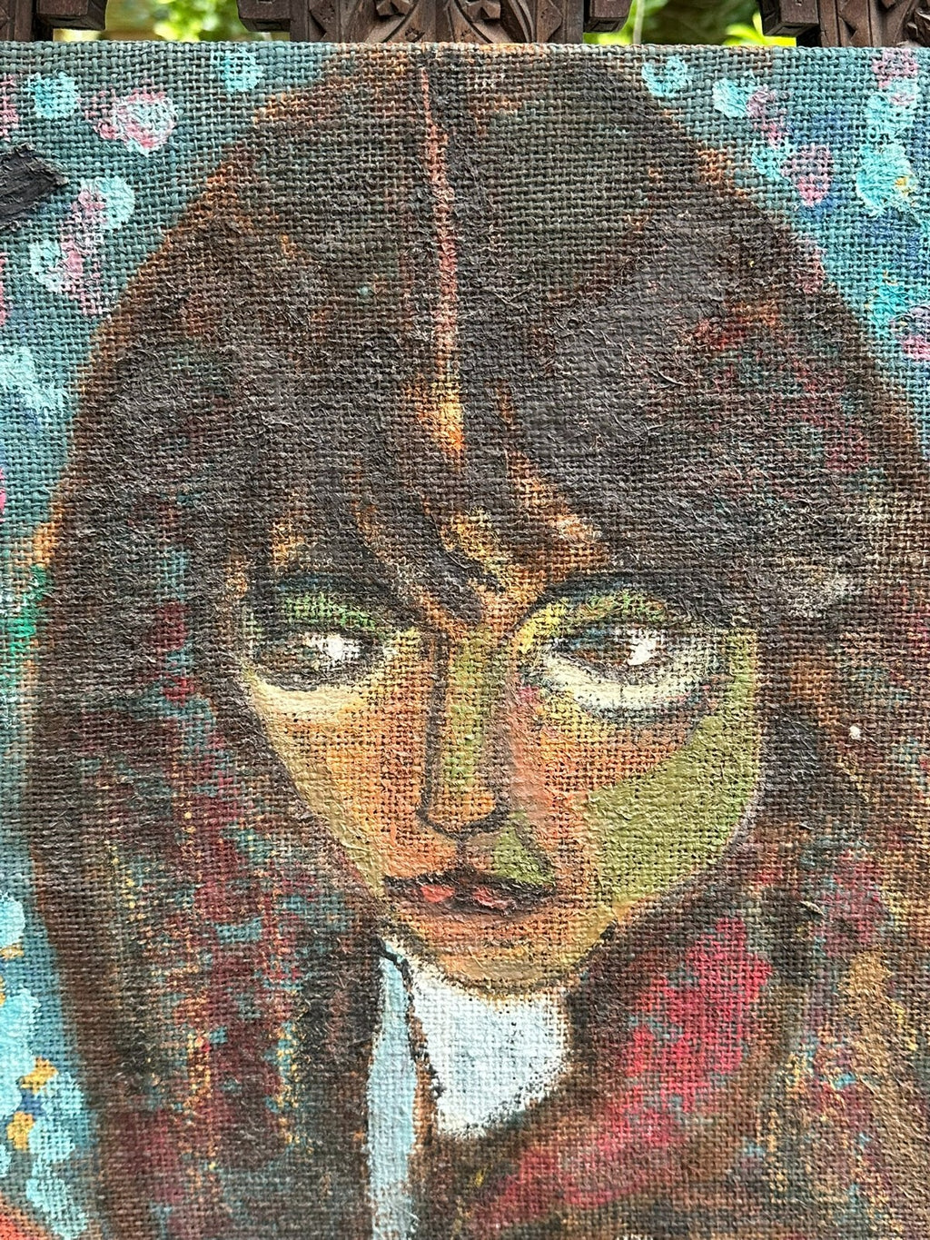 Modernes Ölgemälde Portrait einer Frau
