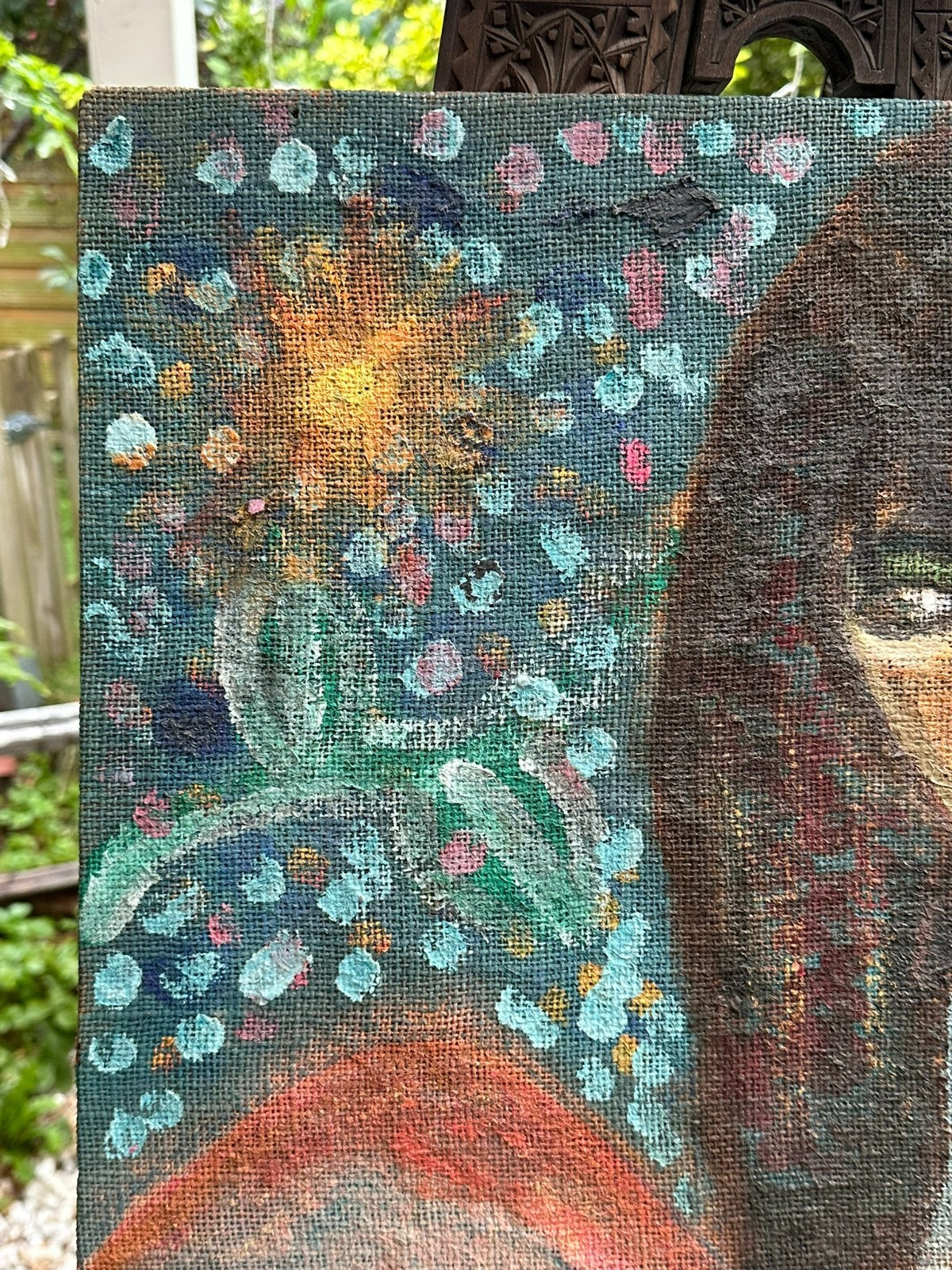 Modernes Ölgemälde Portrait einer Frau