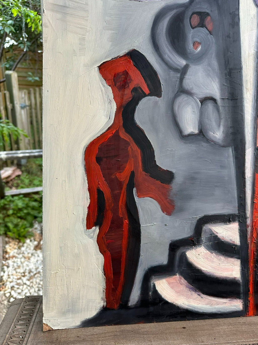 Modernes Ölgemälde Surrealismus 63x87cm
