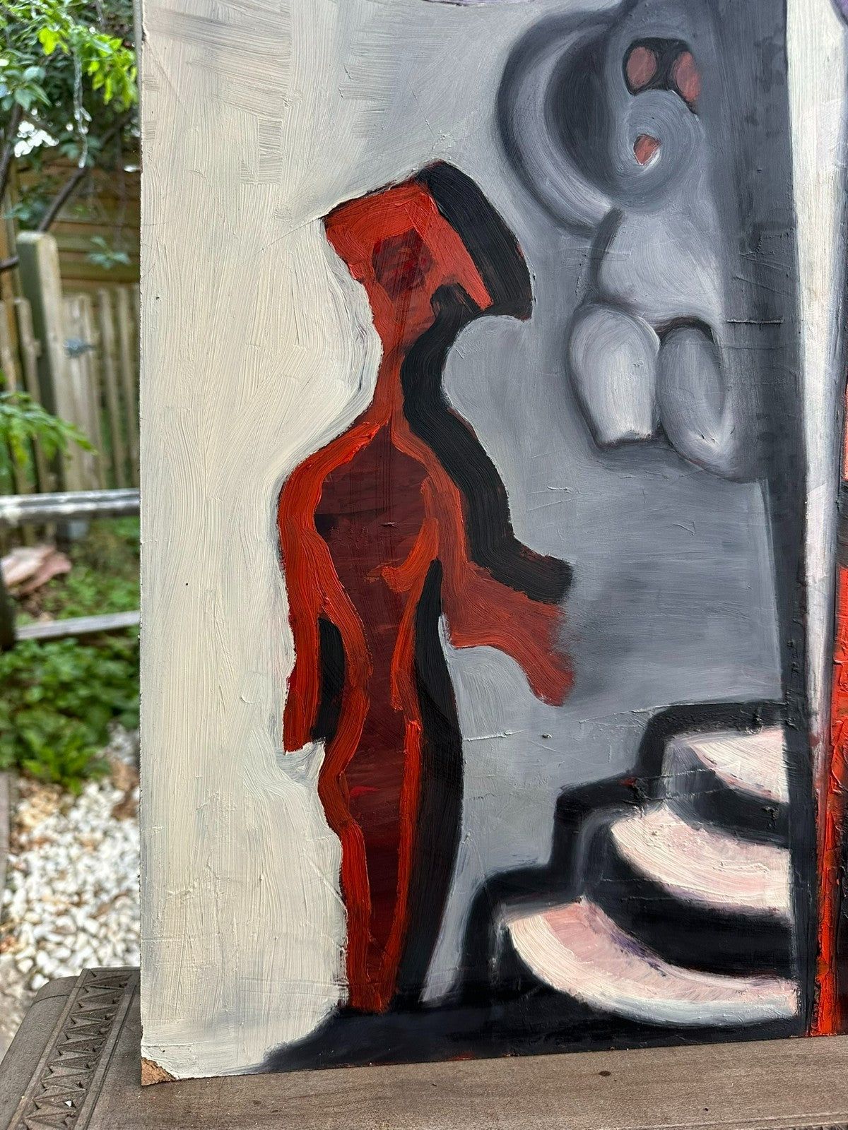 Modernes Ölgemälde Surrealismus 63x87cm