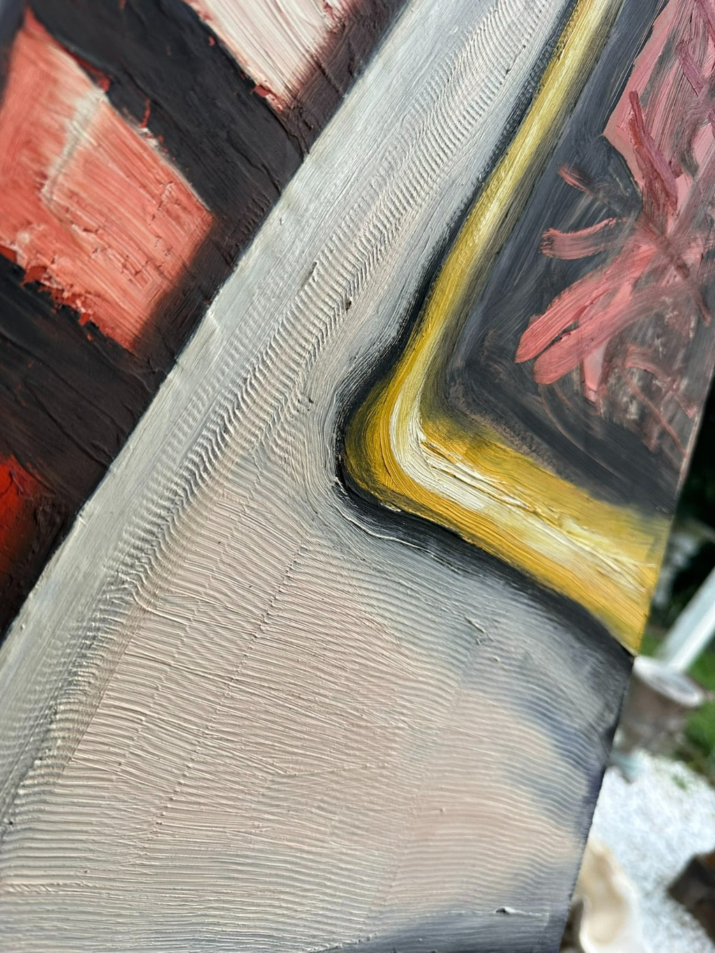 Modernes Ölgemälde Surrealismus 63x87cm
