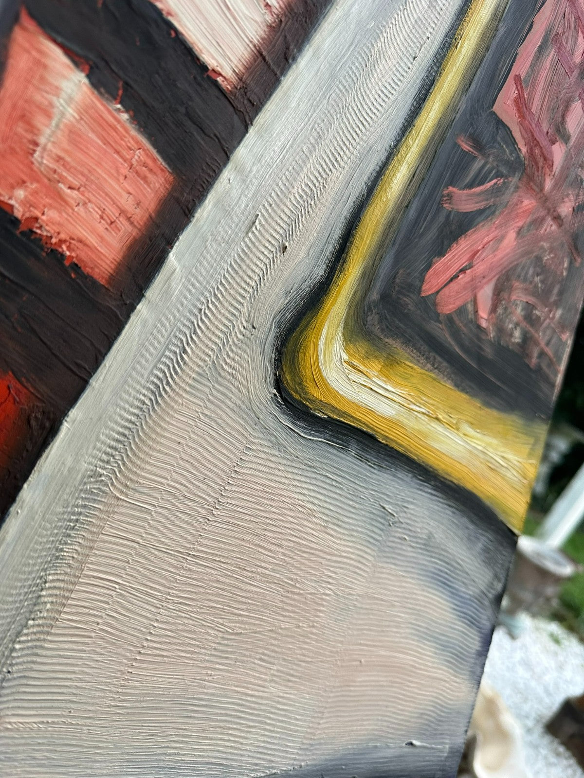 Modernes Ölgemälde Surrealismus 63x87cm