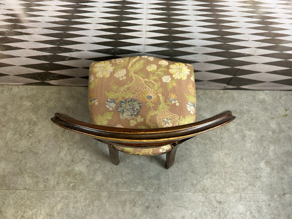 Antiker Stuhl Louis Philippe um 1870 Mahagoni massiv