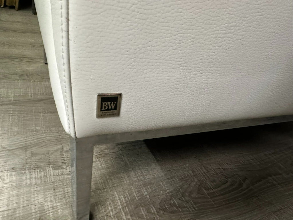 Vintage Bw Sessel Bielefelder Werkstätten handgefertigt Leder Chrom