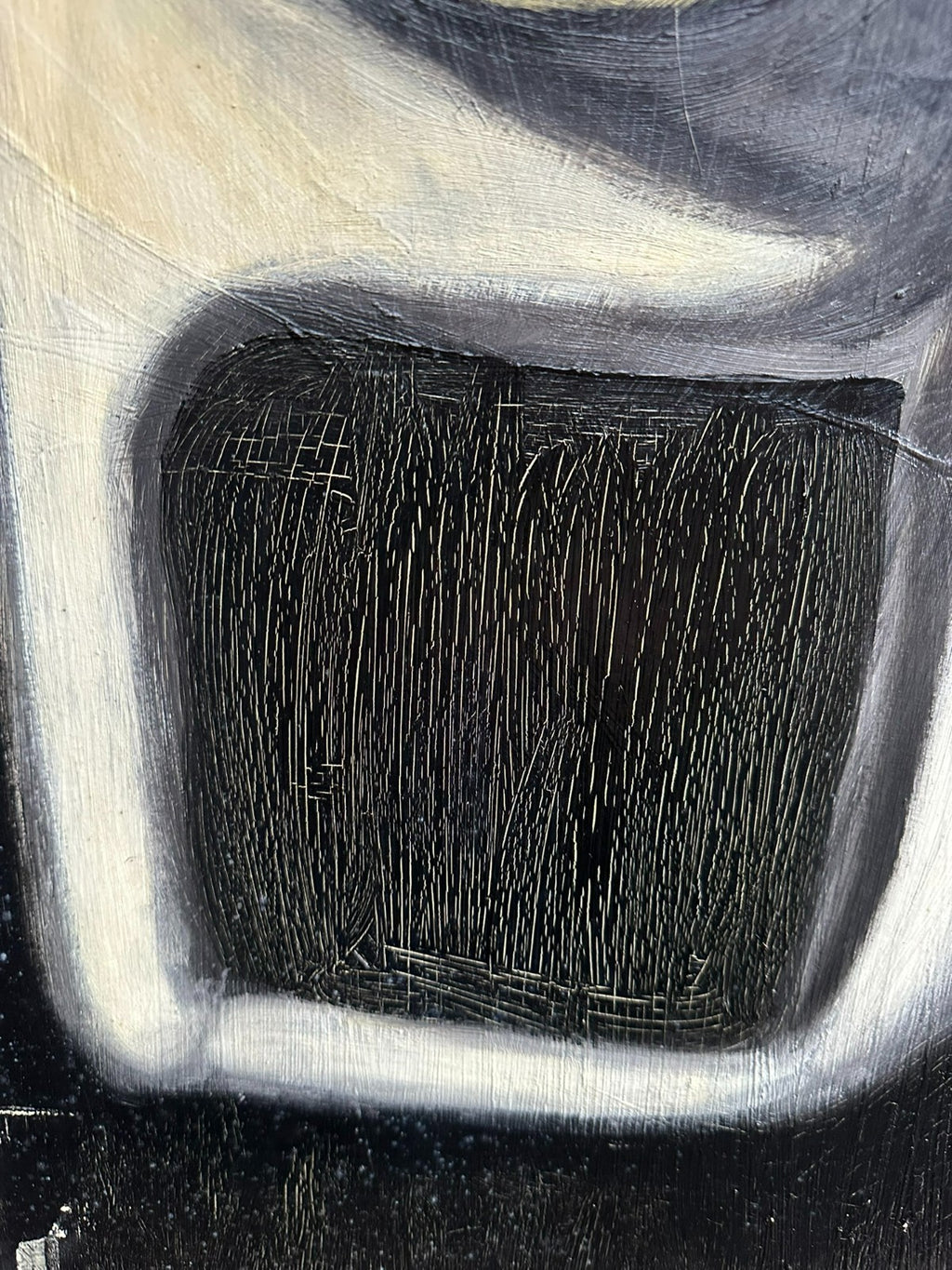Modernes Ölgemälde Surrealismus Personen 63x87cm