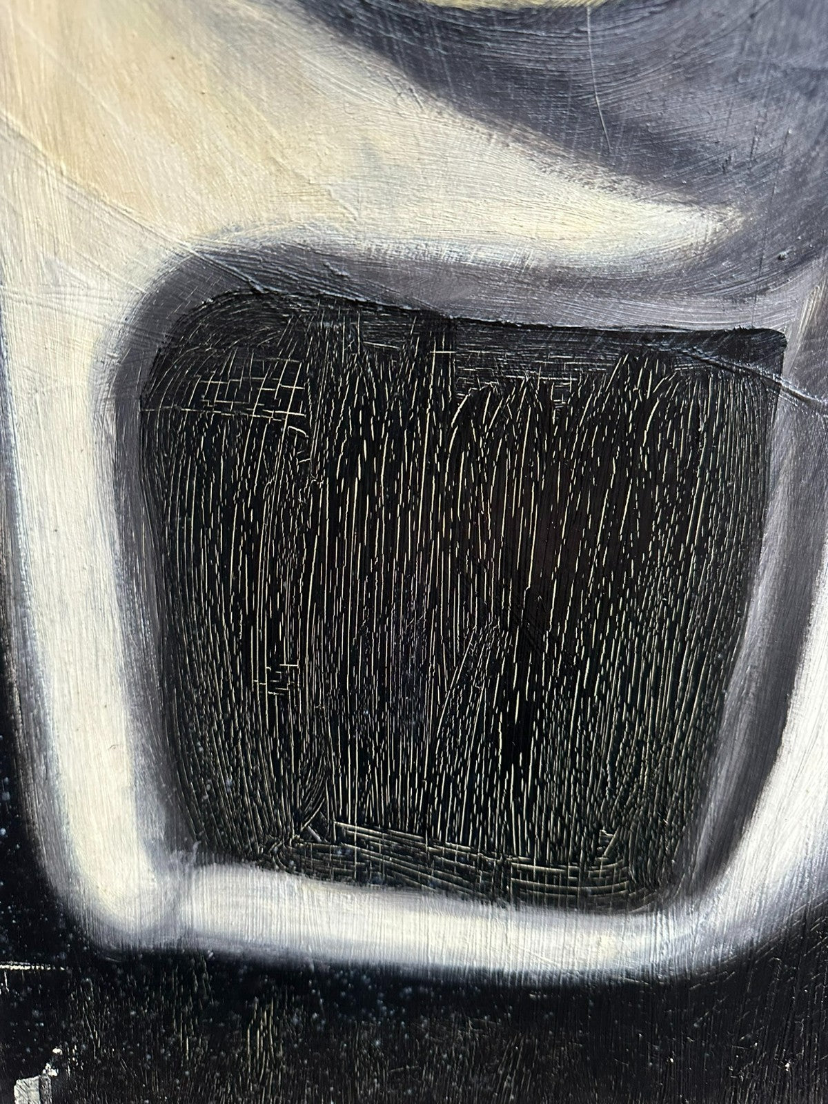Modernes Ölgemälde Surrealismus Personen 63x87cm
