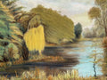ÖLGEMÄLDE WEIHER LANDSCHAFT