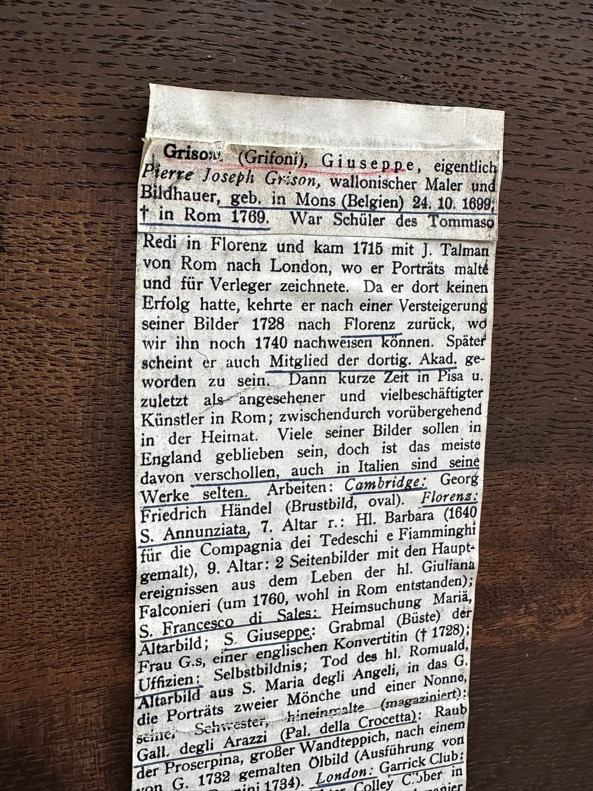 Barock Gemälde 18 tes Jh signiert G. Grisoni Kühe auf der Weider Landschaft