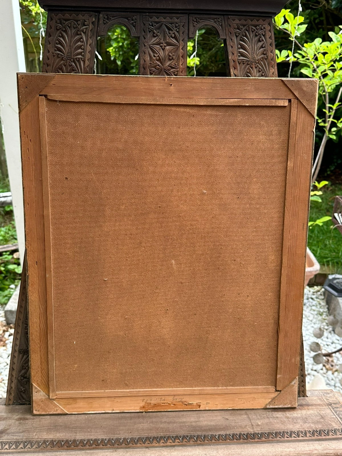 Altes Ölgemälde Blumen Stillleben Pastös gemalt Nicht signiert