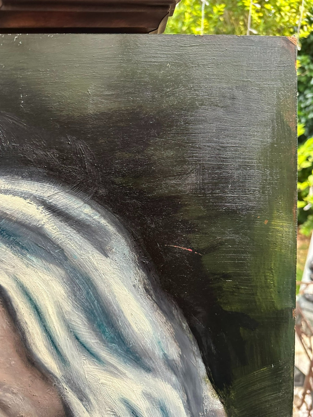 Modernes Ölgemälde Portrait Mann Personen 61x86cm