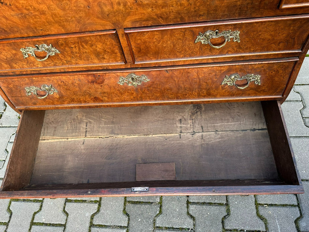 Antiker Barocksekretär Barock Sekretär Louis Xv um 1760 Wurzelnuss