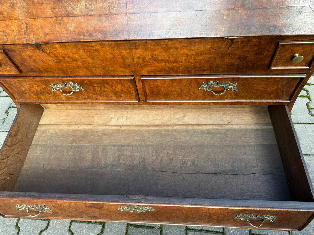 Antiker Barocksekretär Barock Sekretär Louis Xv um 1760 Wurzelnuss
