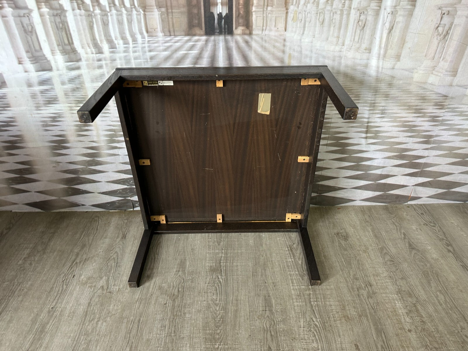 Vintage Tisch Beistelltisch aus Holz Dänemark Borge Mogensen Design 5363