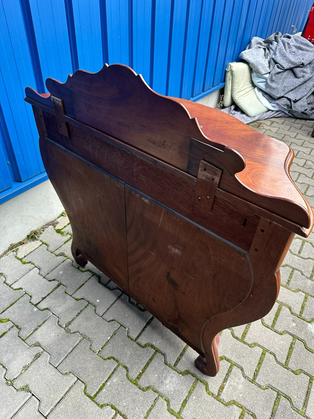 Antike Wilhelm Iii Kommode Sideboard Konsole um 1860 Mahagoni