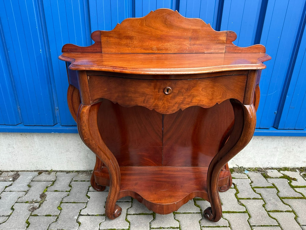 Antike Wilhelm Iii Kommode Sideboard Konsole um 1860 Mahagoni