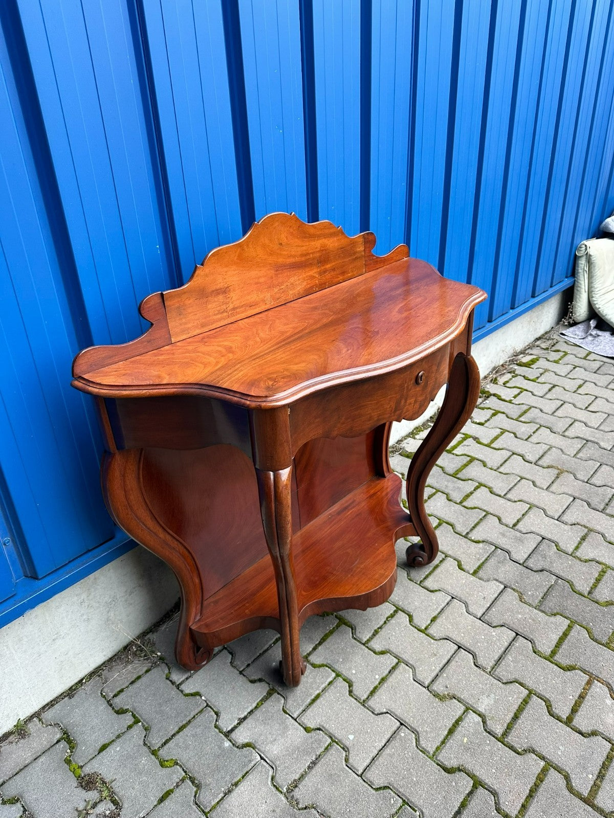 Antike Wilhelm Iii Kommode Sideboard Konsole um 1860 Mahagoni