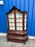 ANTIKE BAROCKVITRINE BAROCK SCHRANK 19 TES JHDT NUSSBAUM VITRINE