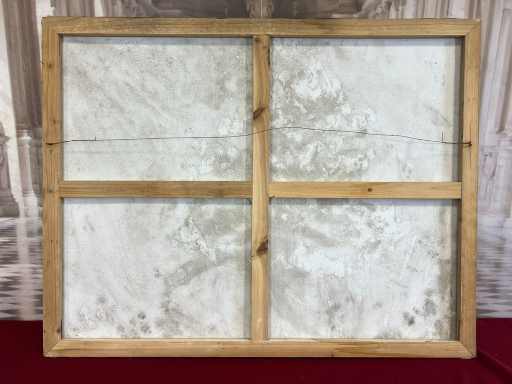 Modernes Ölgemälde auf Leinwand signiert Abstrakt 70x90cm