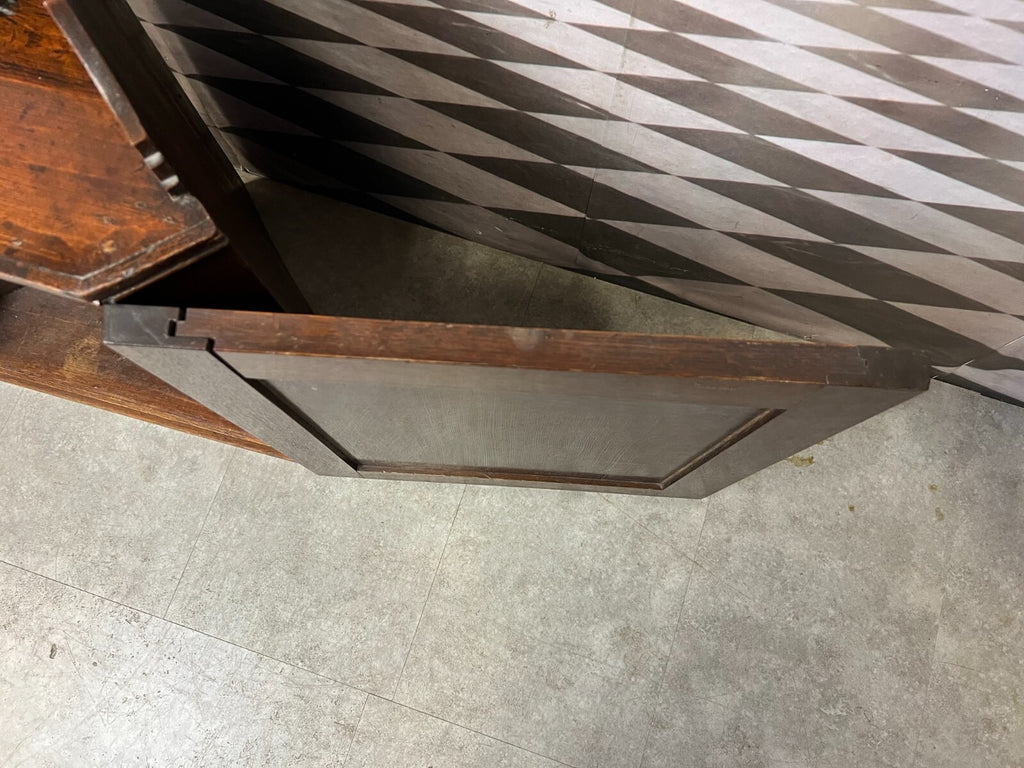 Barockschrank Englischer Wandschrank 18/19 tes Jhdt Schrank Eiche massiv