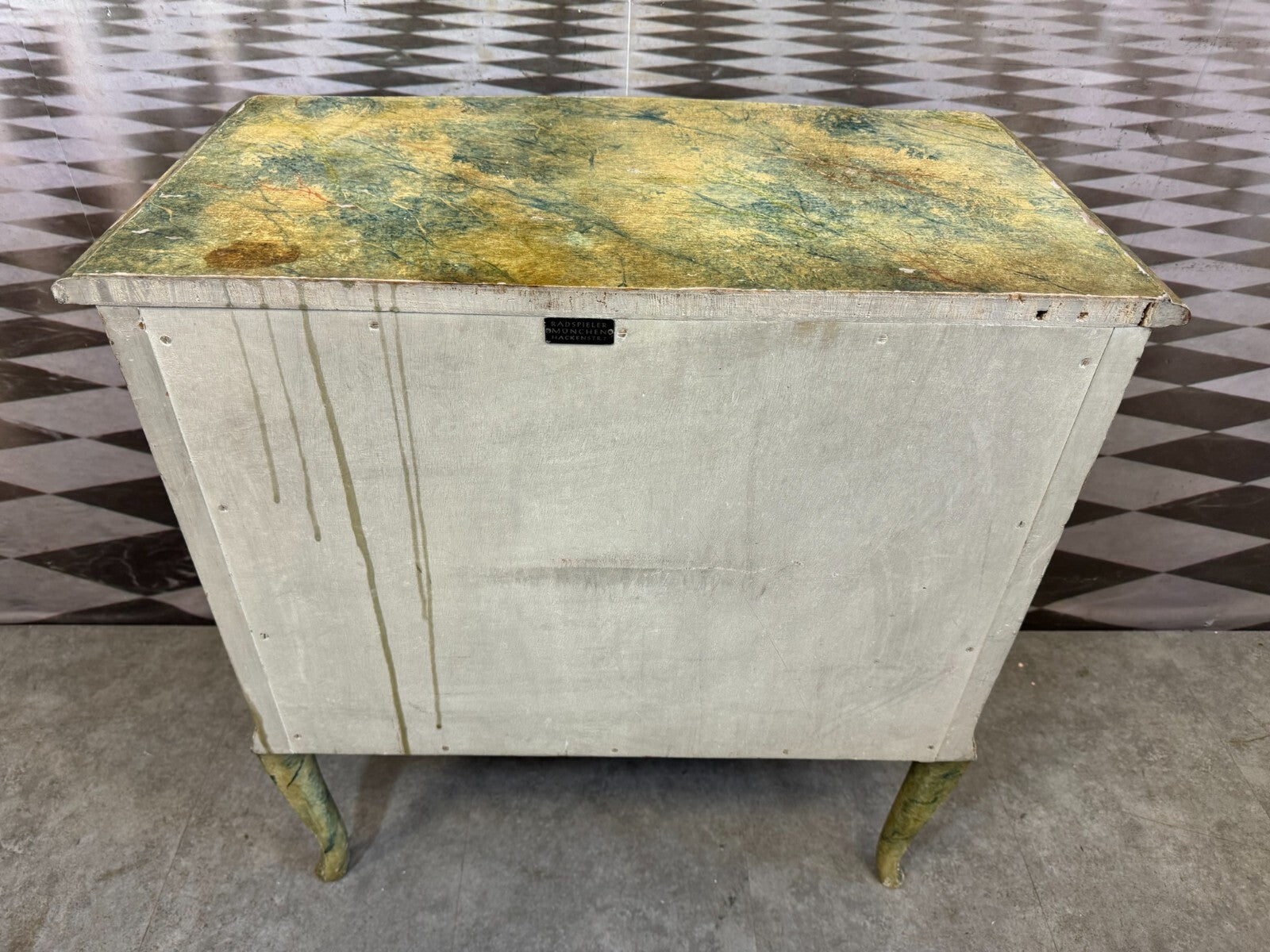 Vintage Barockkommode Radspieler München Kommode Barock Stil 20 tes Jhdt
