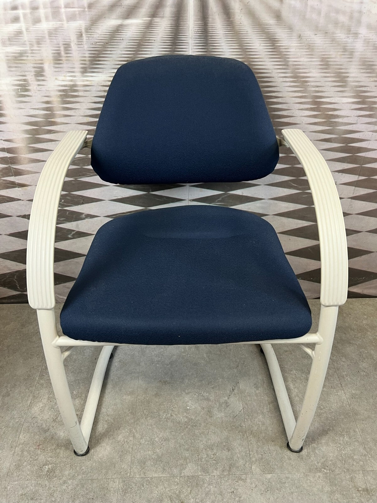3x Vintage Stuhl mit Armlehnen Bürostuhl