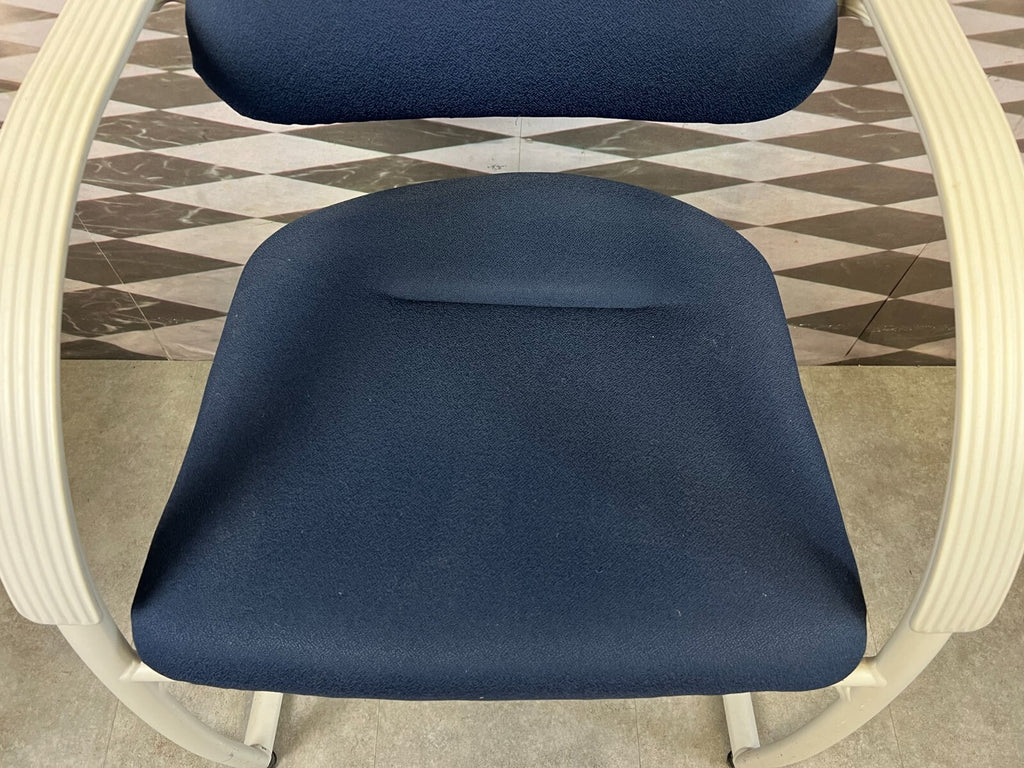3x Vintage Stuhl mit Armlehnen Bürostuhl