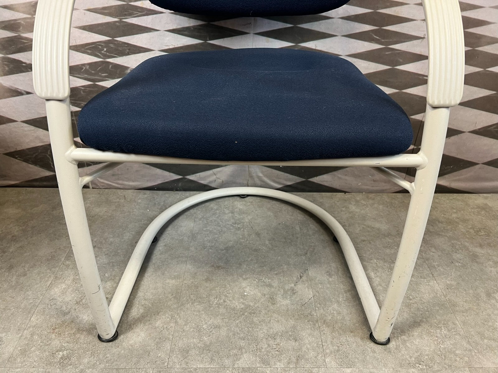 3x Vintage Stuhl mit Armlehnen Bürostuhl