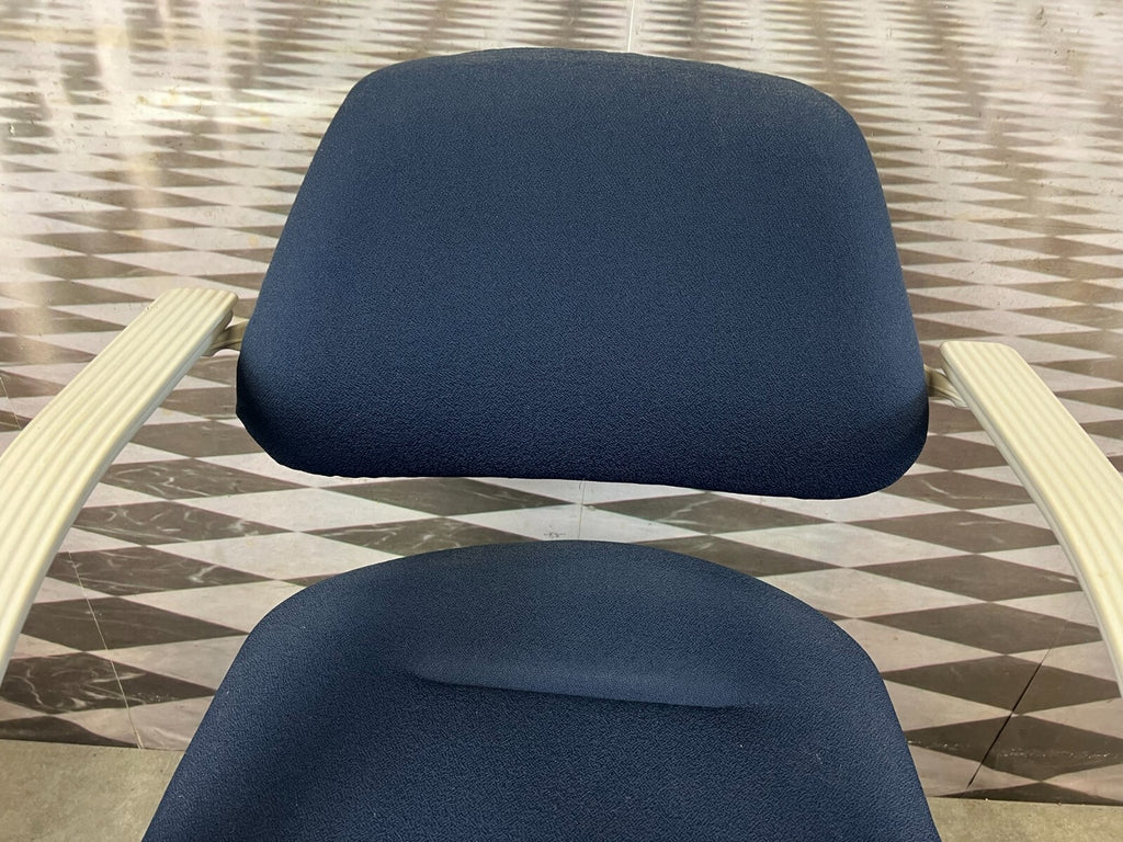 3x Vintage Stuhl mit Armlehnen Bürostuhl