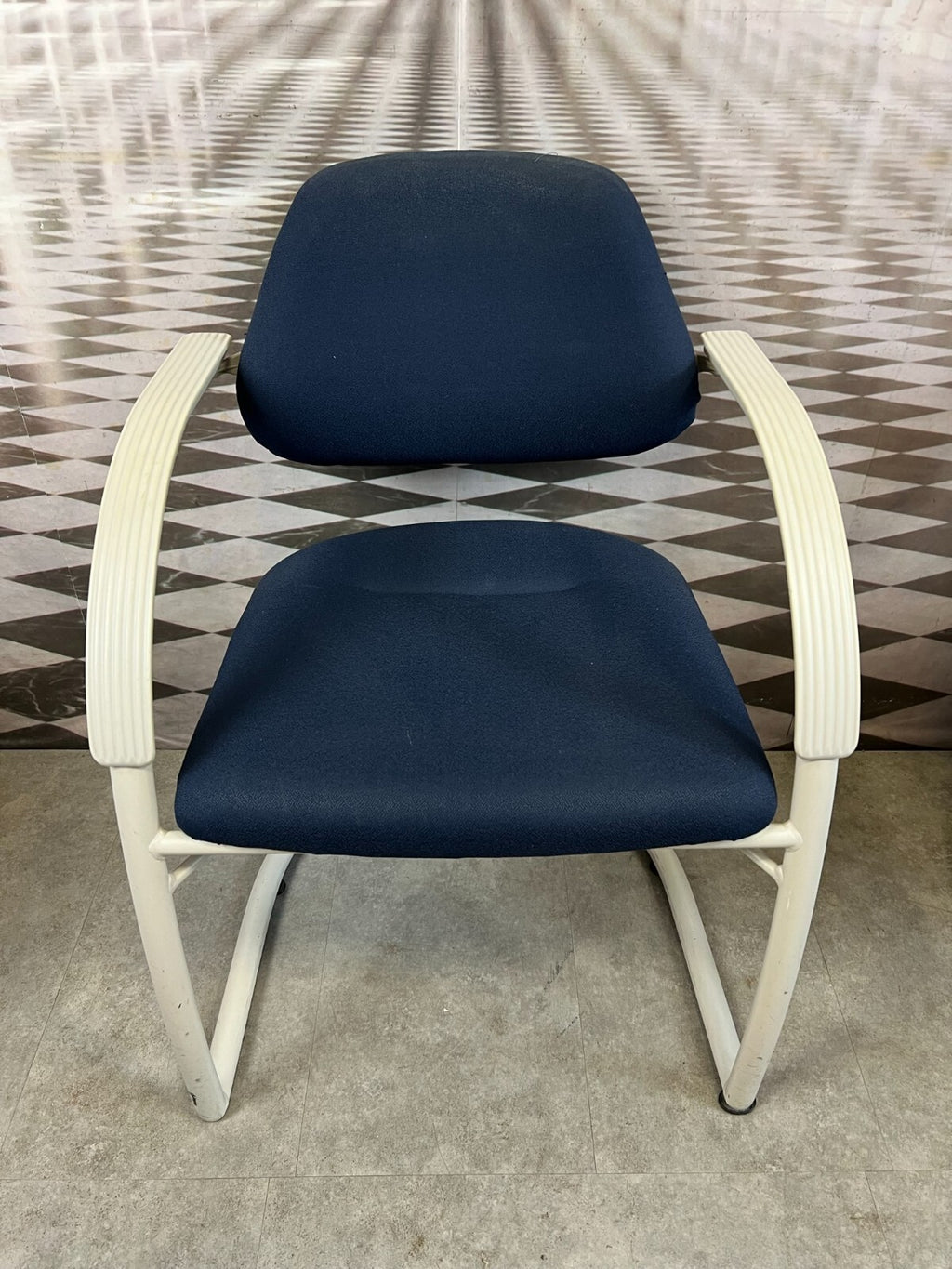 3x Vintage Stuhl mit Armlehnen Bürostuhl