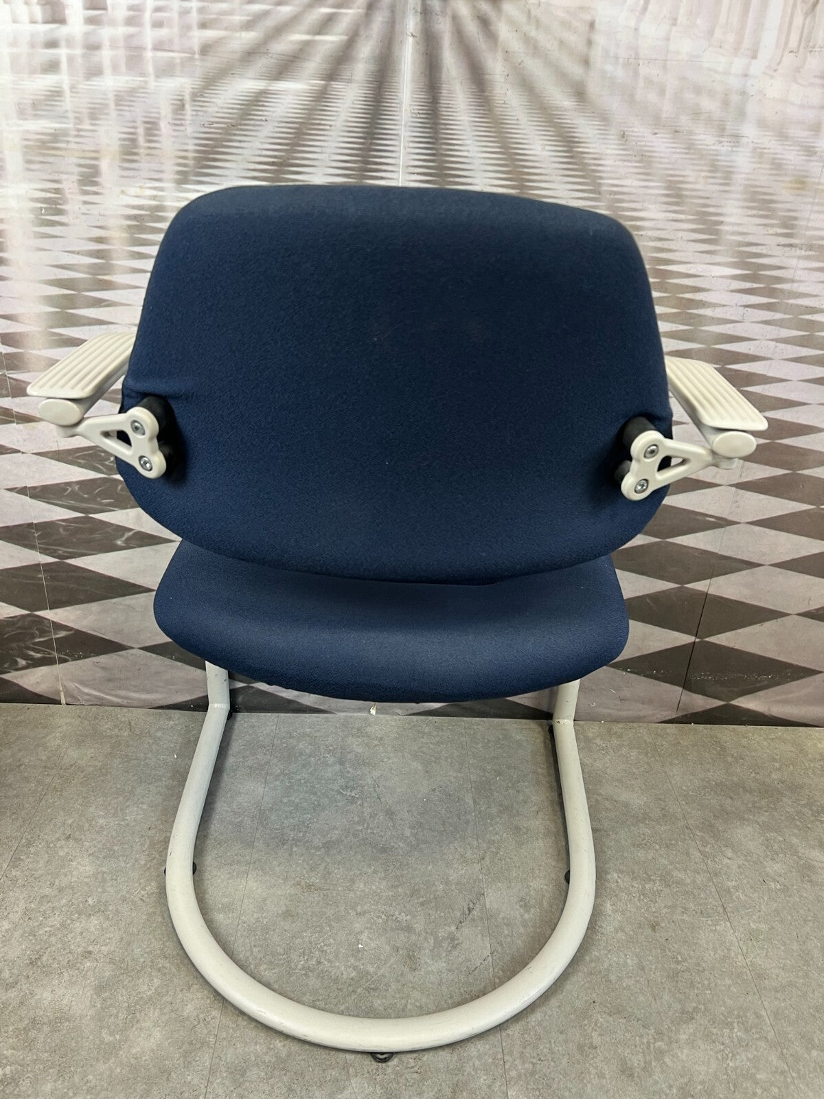 3x Vintage Stuhl mit Armlehnen Bürostuhl
