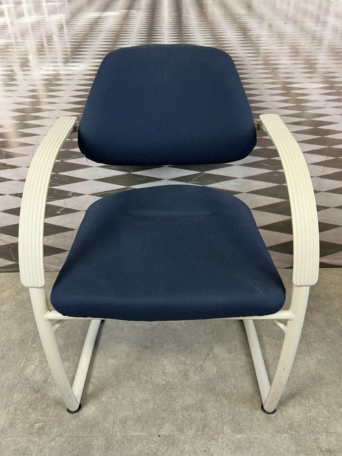 3x Vintage Stuhl mit Armlehnen Bürostuhl