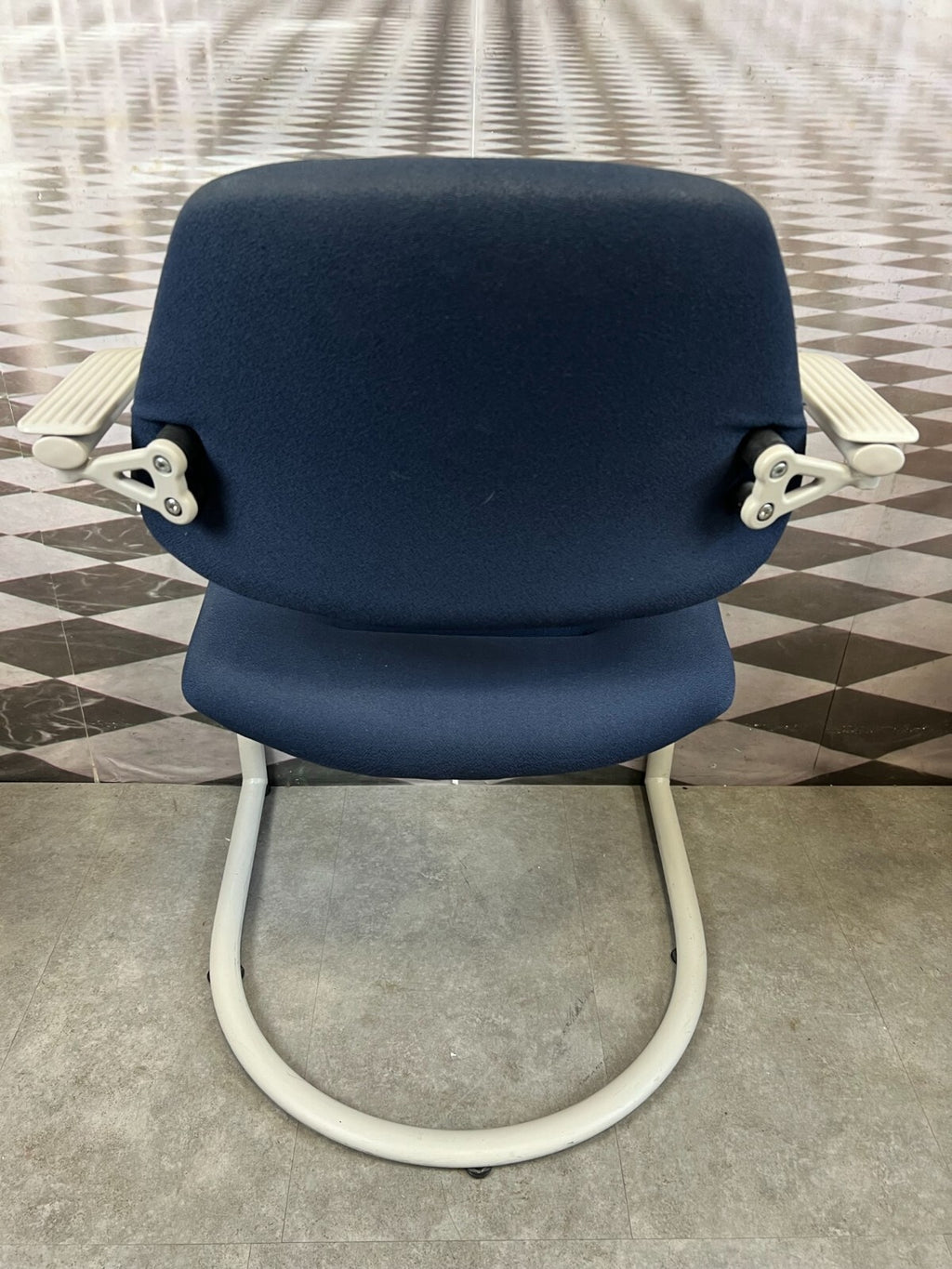 3x Vintage Stuhl mit Armlehnen Bürostuhl