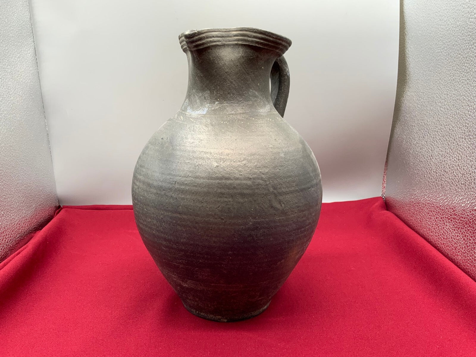 Antiker Barock Krug Kanne aus Keramik sehr gross 18 tes Jhdt