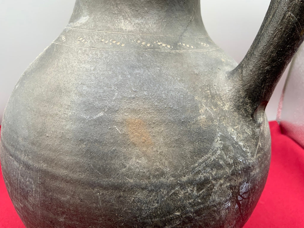 Antiker Barock Krug Kanne aus Keramik sehr gross 18 tes Jhdt
