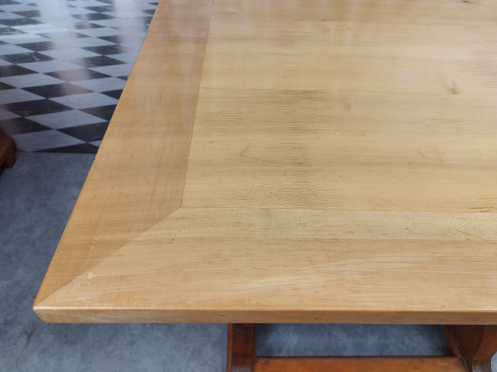 Alter Barocktisch Tisch in Barock Stil 20 tes Jhdt Holz massiv Landhaus Esstisch
