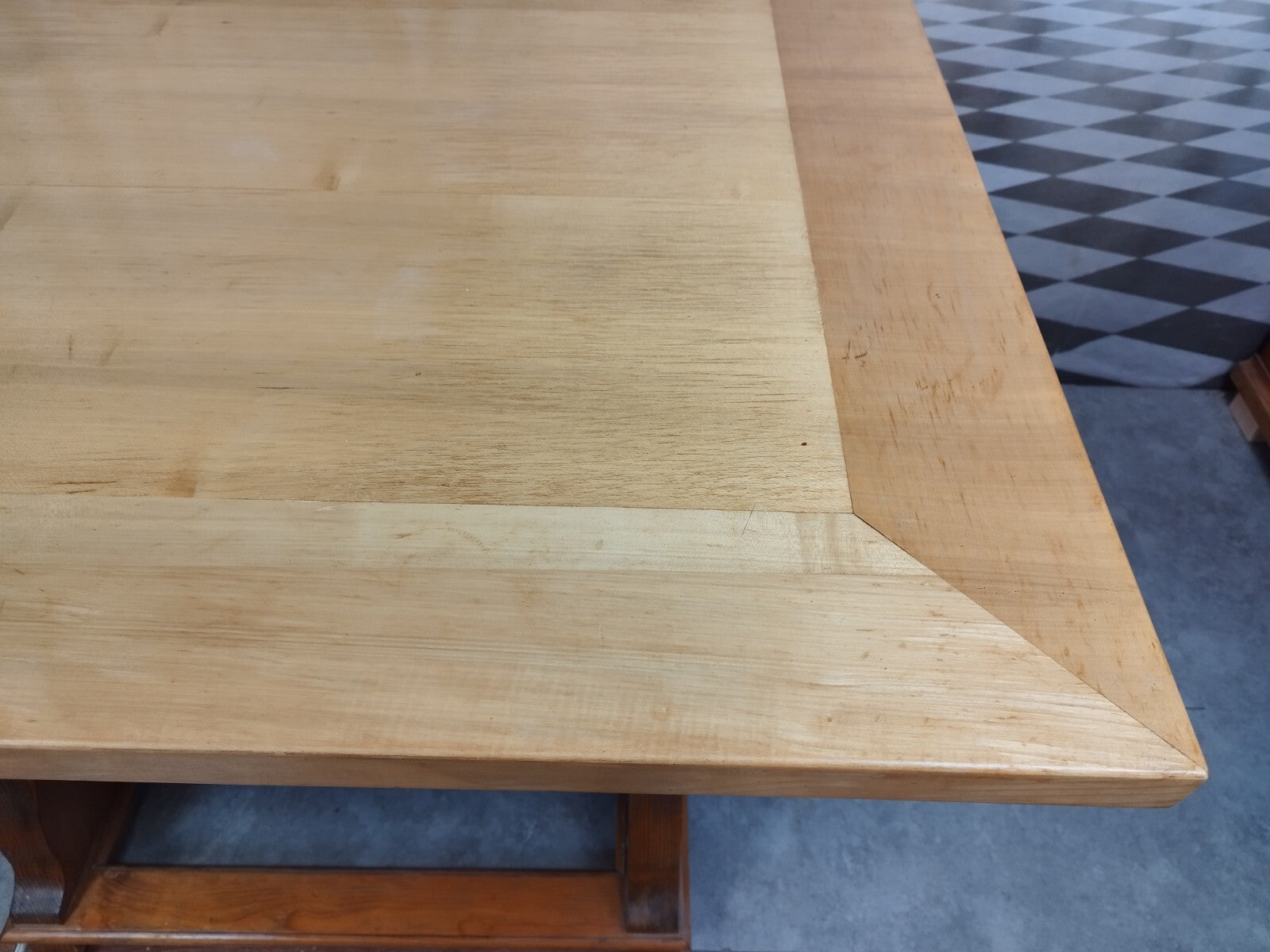 Alter Barocktisch Tisch in Barock Stil 20 tes Jhdt Holz massiv Landhaus Esstisch