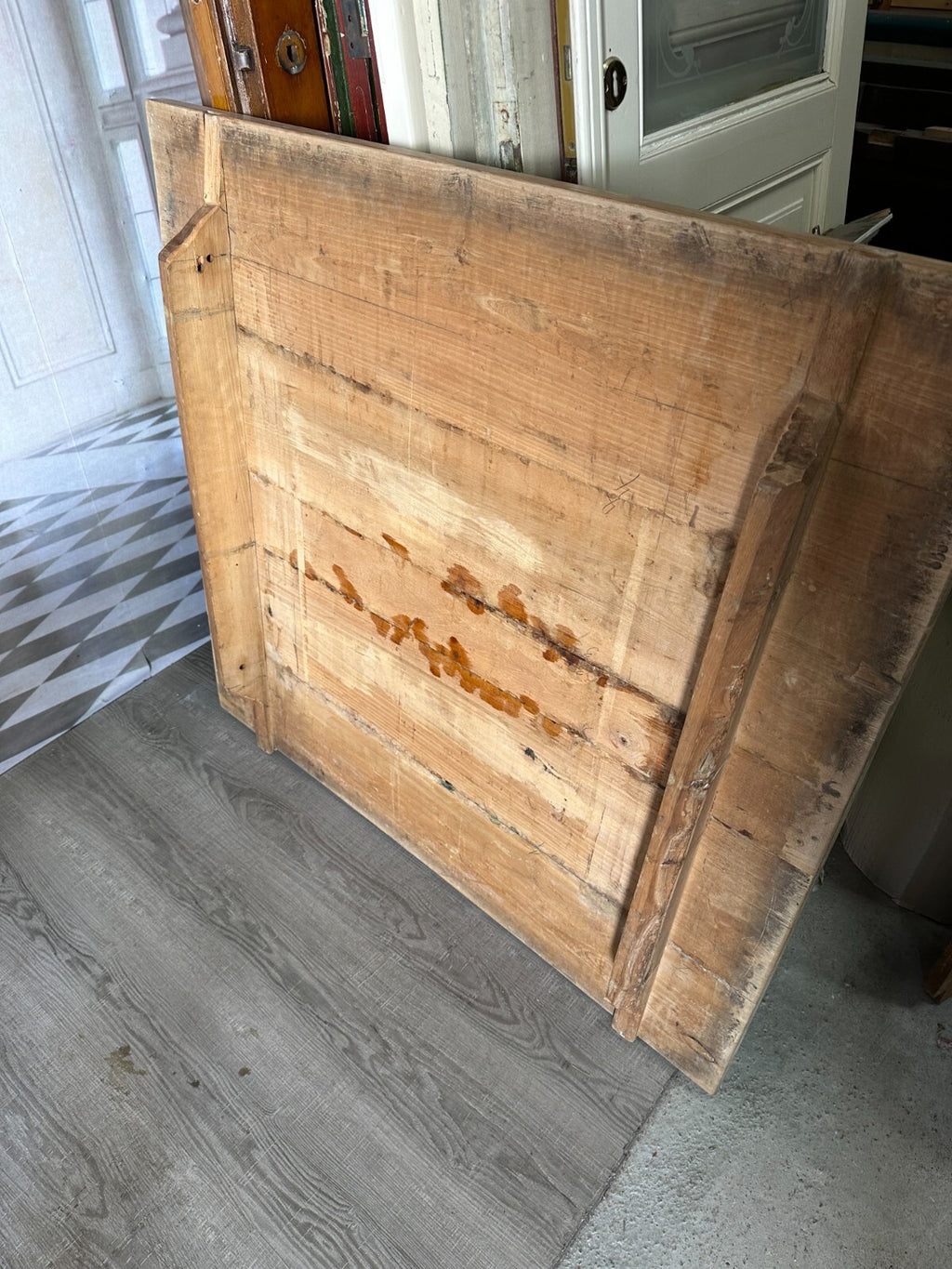 Antiker Esstisch Küchentisch Barock Stil 19 tes Jhdt Barocktisch