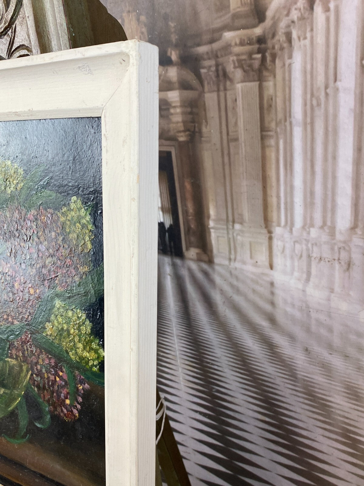 Ölgemälde Blumen Stillleben Gemälde signiert