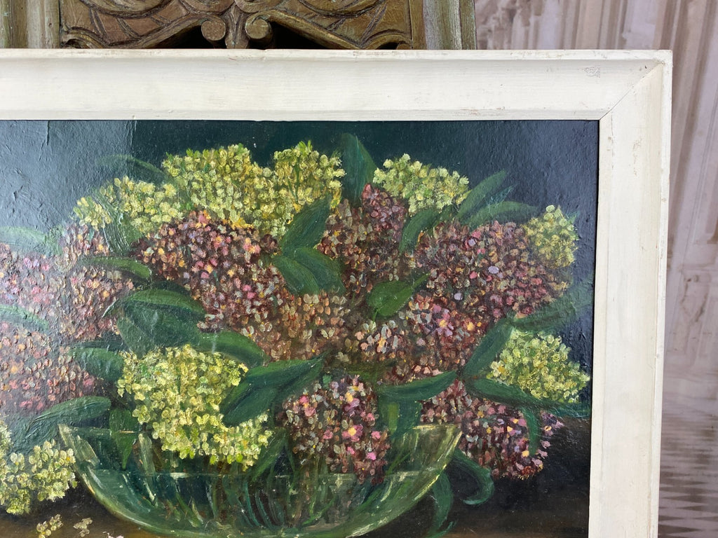 Ölgemälde Blumen Stillleben Gemälde signiert