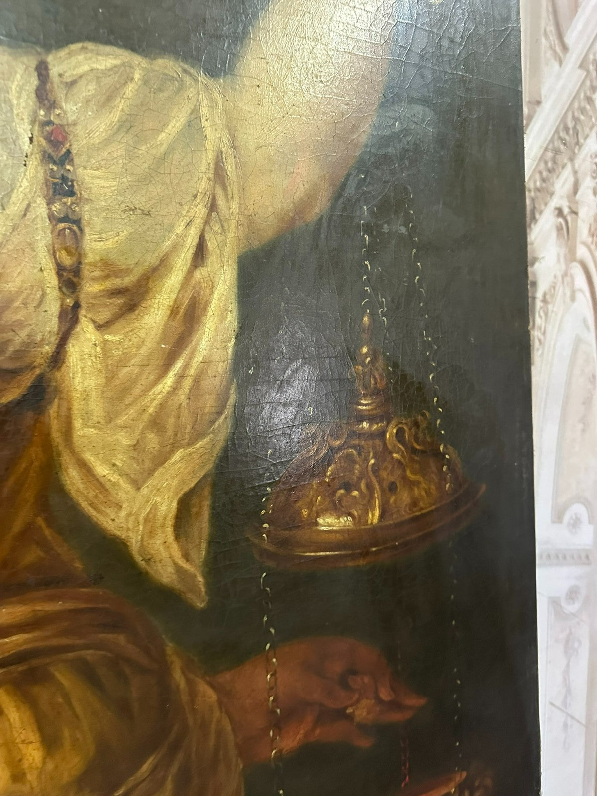 127x107cm Ölgemälde Kopie nach Altmeister von Johan Boeckhorst Allegorie