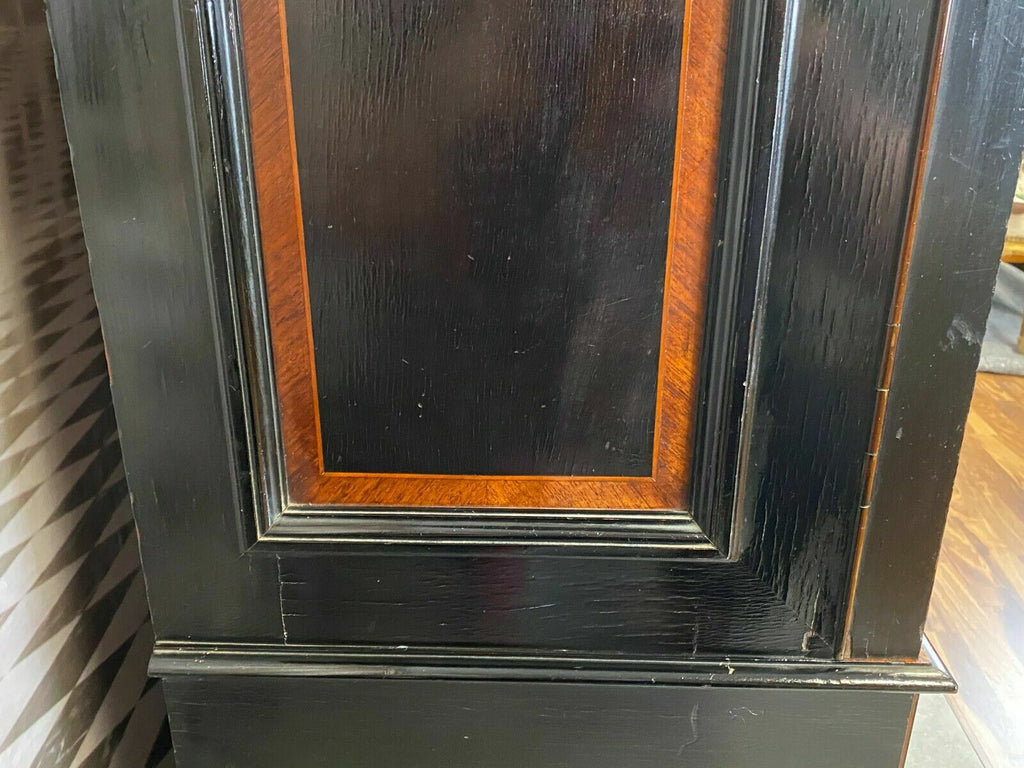 Prunkvertiko Vertiko Historismus antik um 1880 ebonisiert mit Intarsien