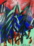 ALTES ACRYL GEMÄLDE PETER ROBERT KEIL ACRYGEMÄLDE 1984