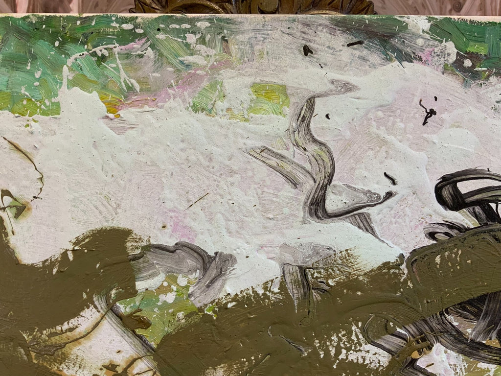 Acrylgemälde Modern grosses Gemälde von Waldemar Kufner (1940-2016) 110x90cm