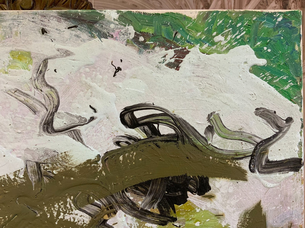Acrylgemälde Modern grosses Gemälde von Waldemar Kufner (1940-2016) 110x90cm