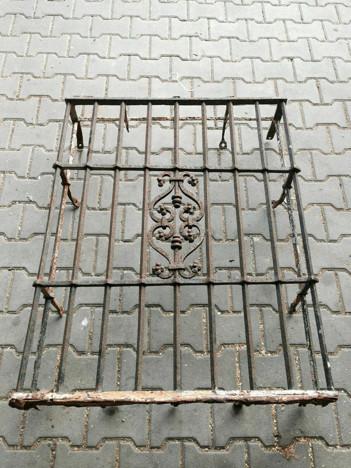 Renaissance Barock Fenster Gitter Eisen handgeschmiedet 17/18-tes Jhdt