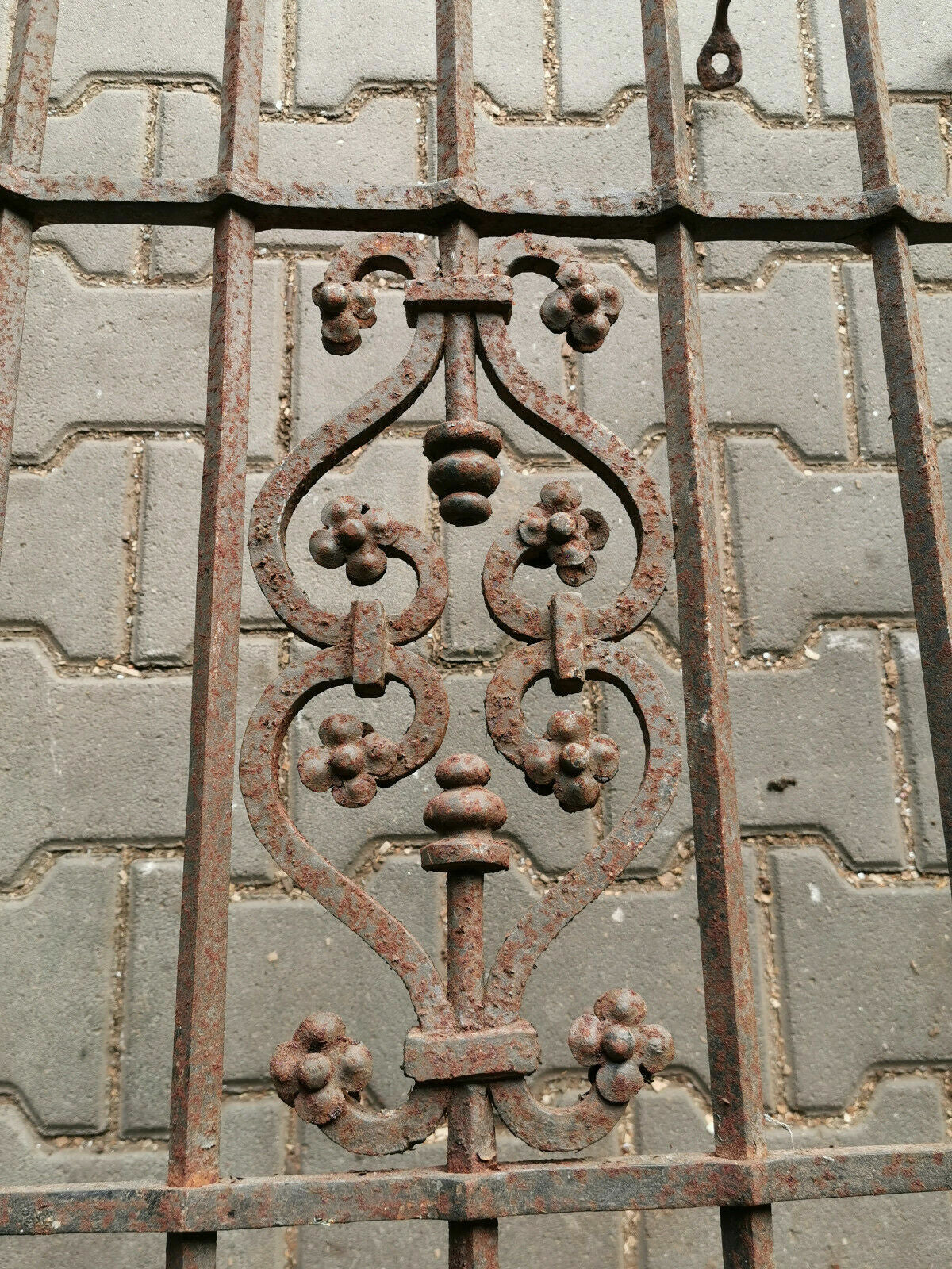 Renaissance Barock Fenster Gitter Eisen handgeschmiedet 17/18-tes Jhdt