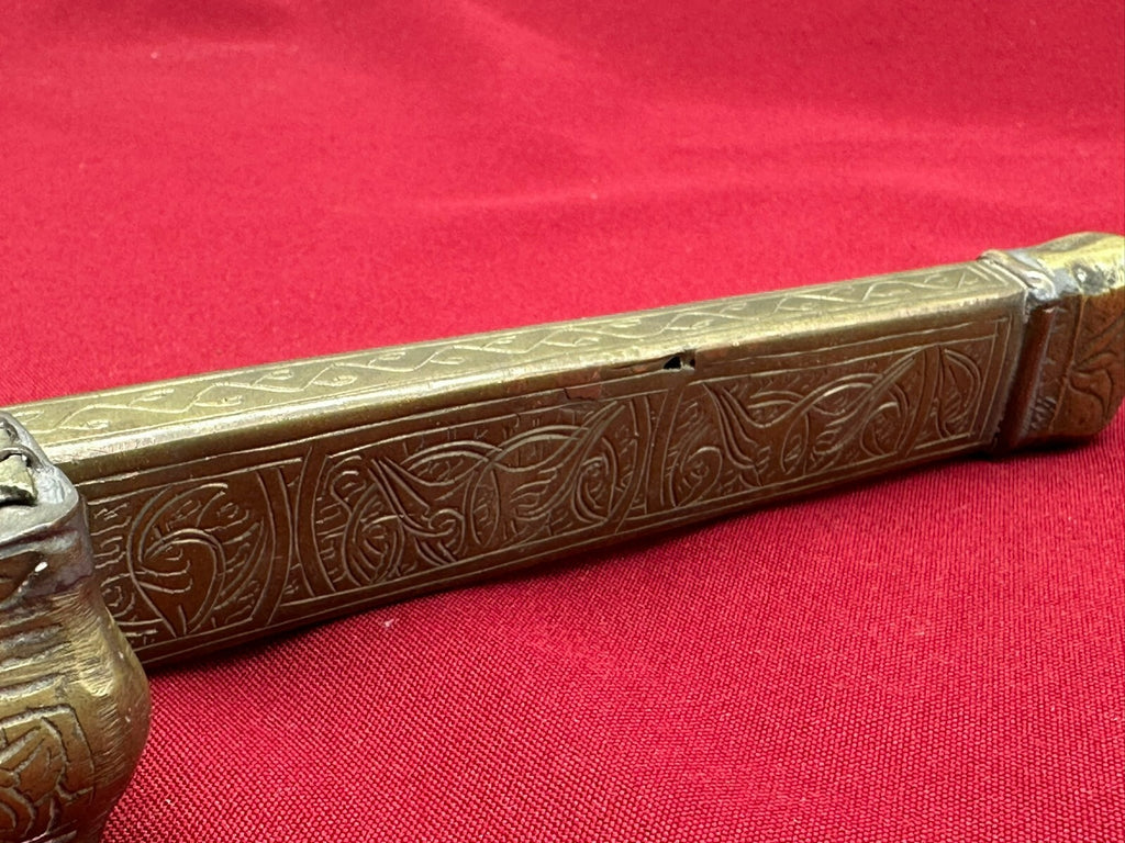 Antikes Osmanisches Reiseset Etui für Schreibfeder und Tinte