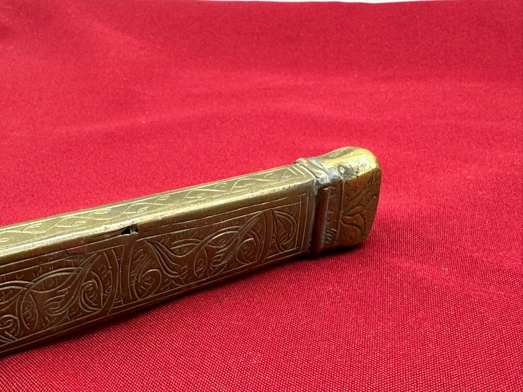 Antikes Osmanisches Reiseset Etui für Schreibfeder und Tinte